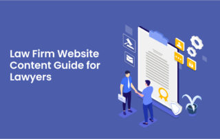 Law Firm Website Content Guide for Lawyers